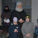 Adventi gyertyagyújtás Szanyban.