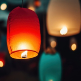 Lampionos ballagás Csornán