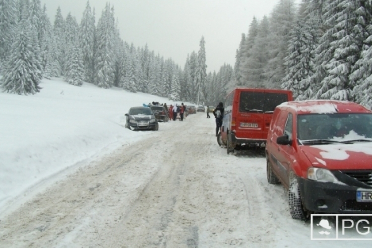 Forgalomkorlátozás Székelyföldön a hóvihar miatt