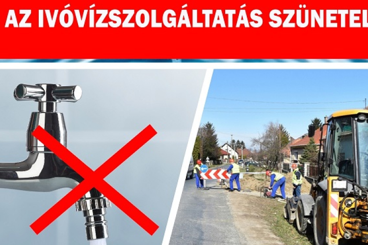Holnap délelőtt nem lesz víz Kapuvár egy részén