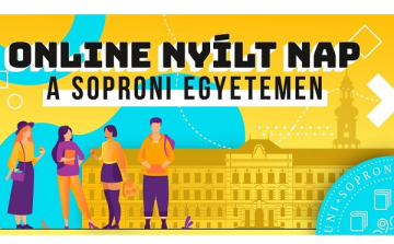 Online nyílt nap a Soproni Egyetemen