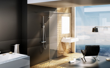 A modern zuhanyoszlop a megfizethető luxus