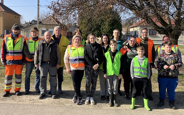 Megtisztították Győrsövényházt és környékét