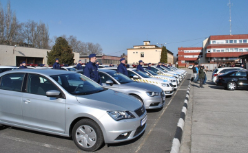 Audikat, Mercedeseket, Skodákat kaptak a rendőrök