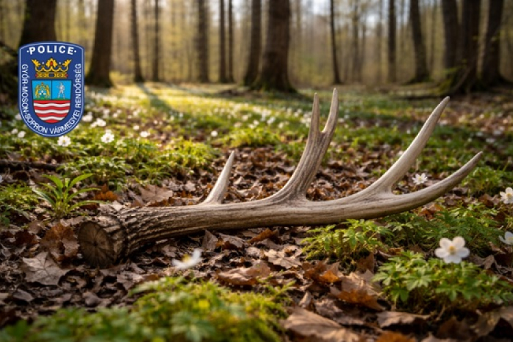 Az engedély nélküli agancsgyűjtés bűncselekmény