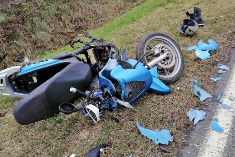 Halálos motoros baleset történt a 85-ös főúton Rábapatonánál