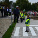 Kresz-Park átadása Szanyban a Kerekerdő Körzeti Óvodában