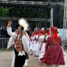 A Szanyi Bokréta Tánegyüttes szereplése a falunapon. (2023. 07. 30.)