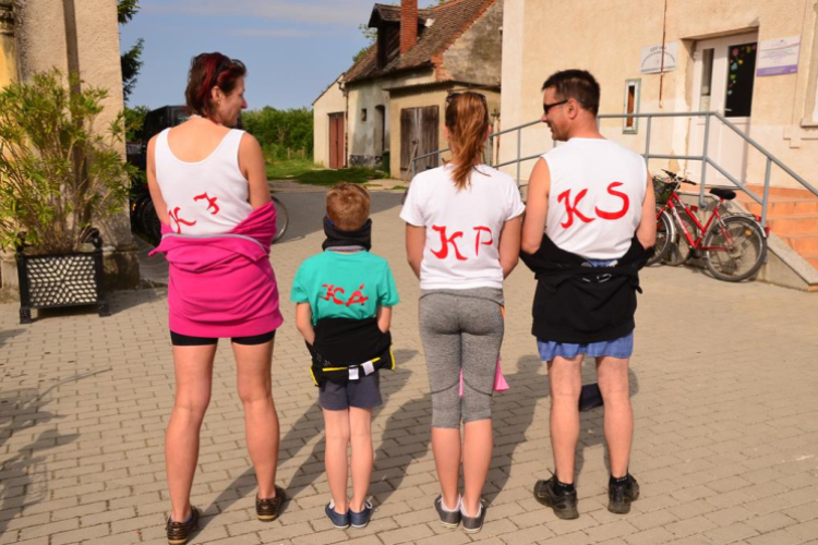 Családos kerékpáros program Rábaszentandráson