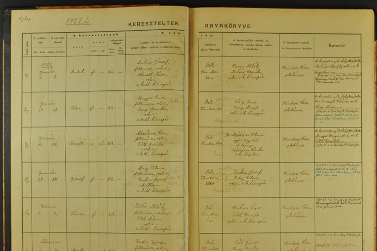Levéltári anyakönyveket fogadtak örökbe a rábaközi helytörténészek