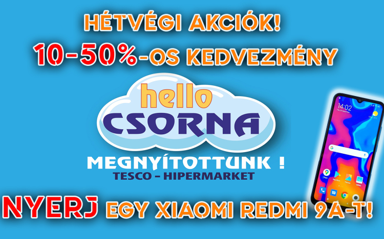NOVEMBER 5-6. NYITÁSI AKCIÓ!