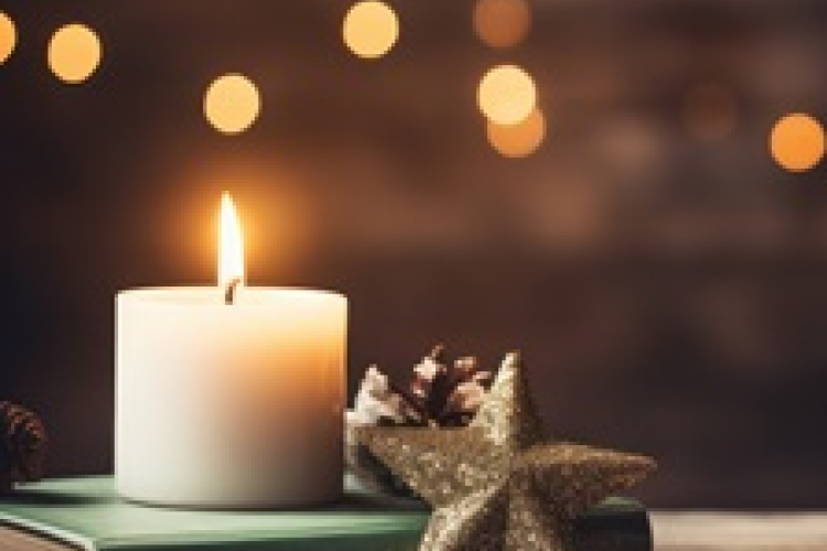 Házhelyi adventi gyertyagyújtás
