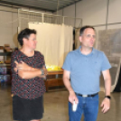 A  nyugdíjas dolgozók látogatása Szanyban az Interfa Bútoripari kft-nél. (2026. 05.28.)