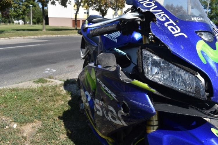 Két motoros baleset is történt tegnap a megyében