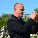 Ács Lajos győri székesegyházi kanonok, nyugalmazott plébános temetése Szanyban