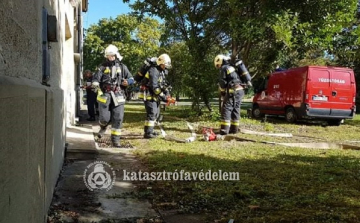 Sikeres volt a fertőszentmiklósi tűzoltók minősítő gyakorlata