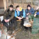 Sertést vágtak a Szany SE. labdarúgói.