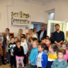 Játszótér átadása és megszentelése a szanyi Szent Anna Katolikus Általános Iskola és Óvoda kisiskolájában   