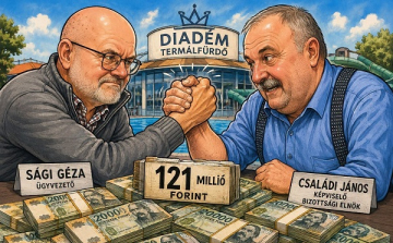 Közpénzben fürdik a csornai termál