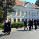 Ács Lajos győri székesegyházi kanonok, nyugalmazott plébános temetése Szanyban