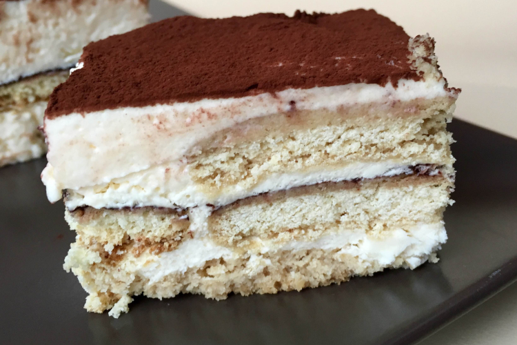 Tiramisu glutén és laktózmentesen