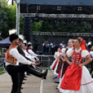 A Szanyi Bokréta Tánegyüttes szereplése a falunapon. (2023. 07. 30.)