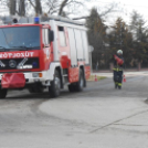 Tűzoltó gyakorlat Fertődön