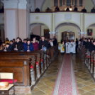 Elsőáldozók bemutatása az ünnepi szentmisén Szanyban