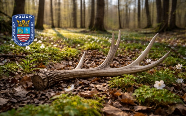 Az engedély nélküli agancsgyűjtés bűncselekmény