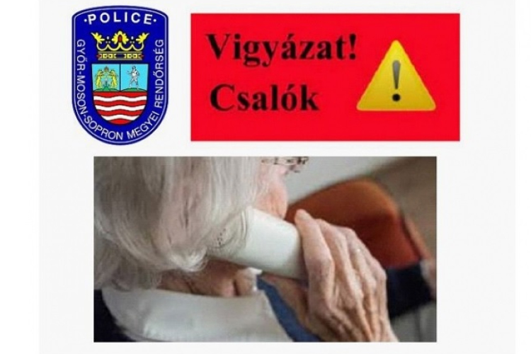 Több millió forintot csaltak ki egy idős kapuvári asszonytól