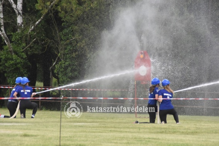 A hétvégén a kapuvári térség önkéntes tűzoltói versenyeztek