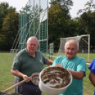 Nézőtéri ülőszékek elhelyezése a szanyi sporttelepen