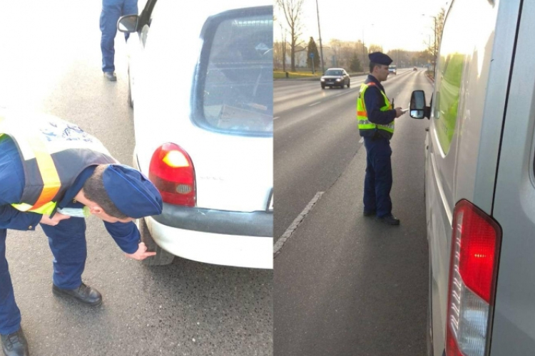 Az autósok téli felkészülését ellenőrizték a rendőrök a megyében