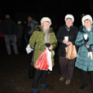 Karácsonyi vásár a szanyi templom melletti vásártéren.