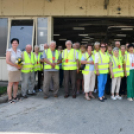 A nyugdíjas dolgozók látogatása Szanyban az Interfa Bútoripari kft-nél. (2026. 05.28.)