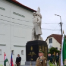 I. világháborús emlékmű avatása Szilban.