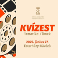 Filmes kvízest az Eszterházy-kastély kávézójában