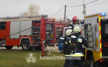 Katasztrófavédelmi gyakorlatot tartottak Mihályiban