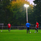 Sporttörténeti bajnoki labdarúgó mérkőzés Szanyban