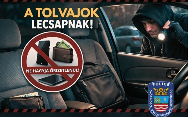 Figyelmesen az autópálya pihenőben!