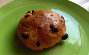 Krentenbollen- Holland mazsolás zsemlék glutén-és laktózmentesen