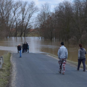 Bodonhelynél is tetőzött a Rába