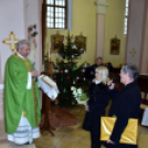 Jubiláló házaspárok ünnepi szentmiséje Szanyban