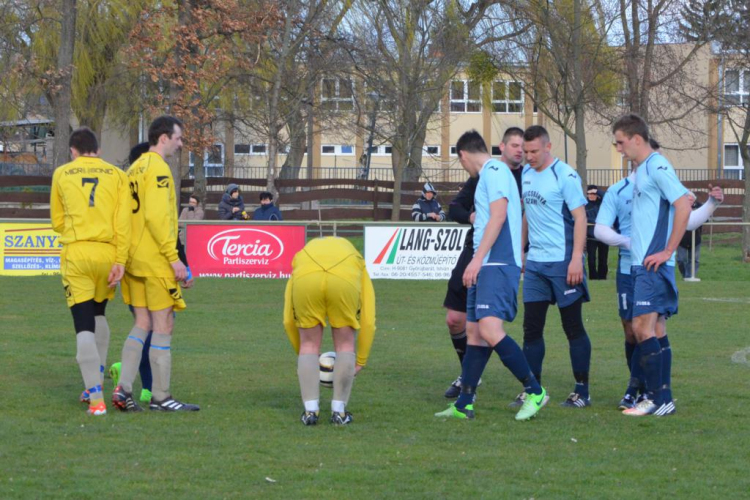 Szany-Egyházasfalu 3:1 (3:0) megyei II. o. bajnoki labdarúgó mérkőzés