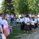 Ballagás Szanyban a Szent Anna Katolikus Általános Iskolában.