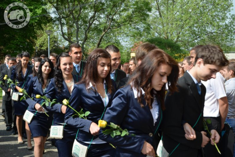 Ballagás a Csukás Zoltán Mezőgazdasági Szakközépiskolában