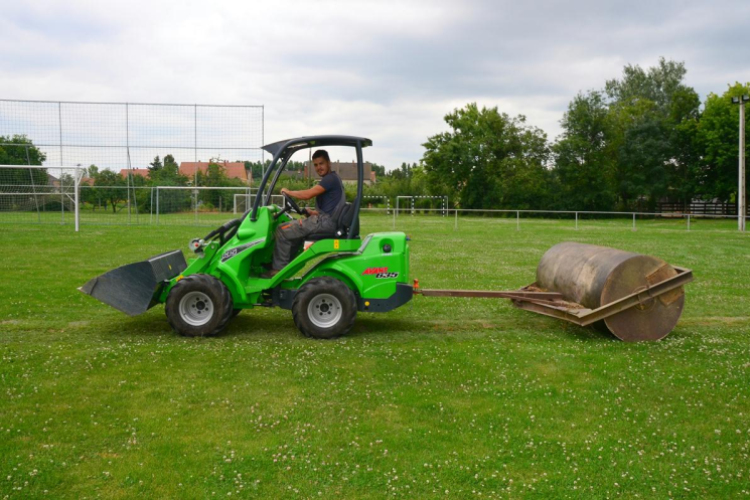 Automata öntözőrendszer a Szany SE. Sporttelepén