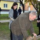 Október 23-i megemlékezés Szanyban a járvány árnyékában.