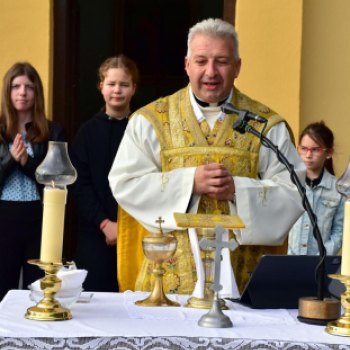 A szanyi Szent Vendel kápolna búcsúja.