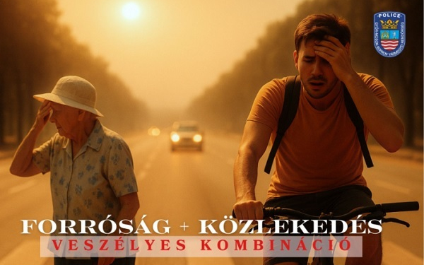 Közlekedés forró nyári napokon